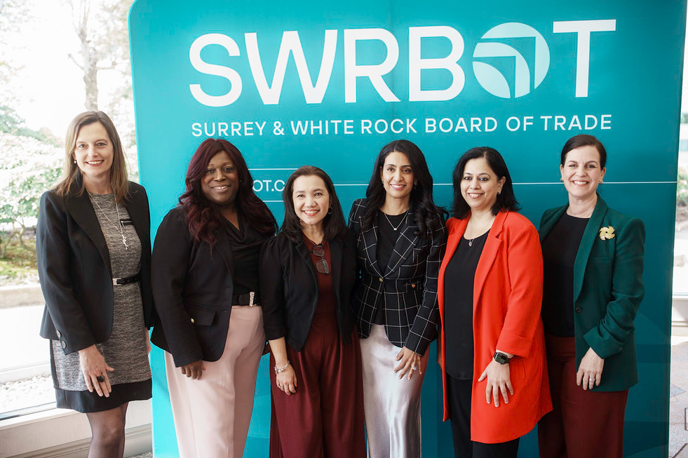 Manjit Minhas at the Surrey and White Rock women in business awards. (Photo - A Master Media)
