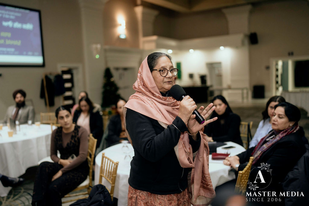 Bibi Paramjit Kaur Khalra reflecting on significant human rights